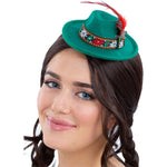 Mini Bavarian Trenker Hat, Green