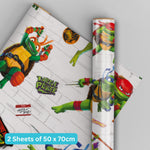 2 Sheets & 2 Tags Wrapping Paper