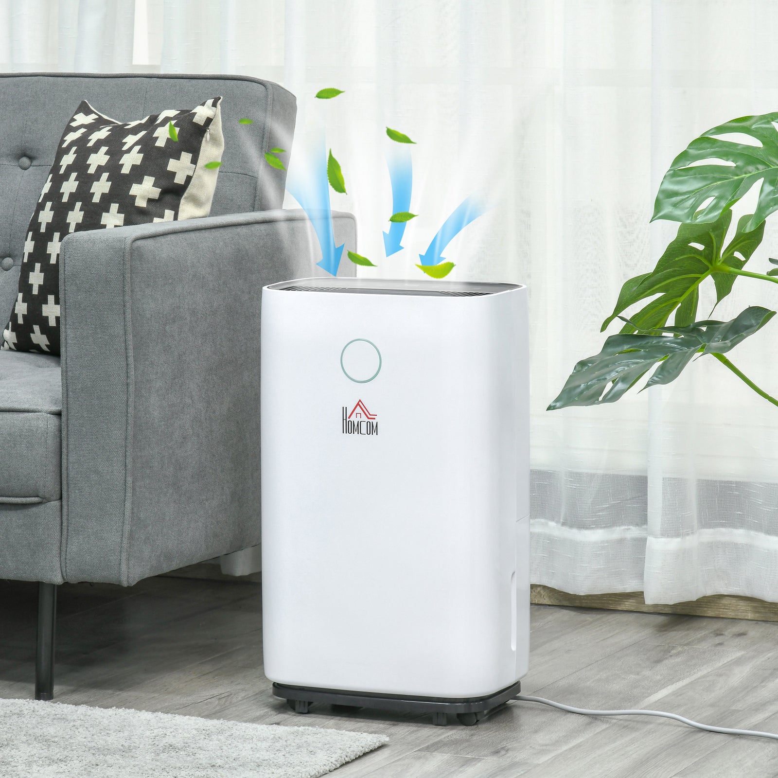 16l Per Day Portable Quiet Air Dehumidifier for Home