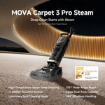 X3 Pro Steam Carpet Cleaner, 17,000Pa, High-Temperature Steam Cleaning, Upholstery Spot Cleaning Mode, Wide Angle Reach