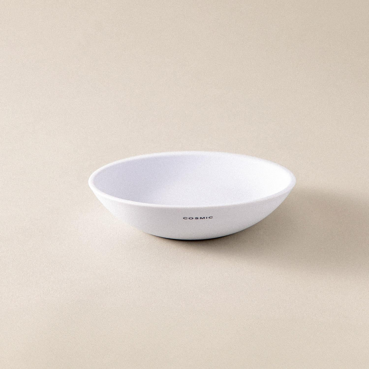 Soap Dish, Matt White, Unique Design Soft-finish Coating, Saku Collection