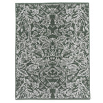 Secret Garden 550gsm Yarn Dyed Jacquard Cotton Towels | Hand Towel | Green