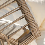 Cocona 2 Seat Standing Egg Chair | One Size | Cream