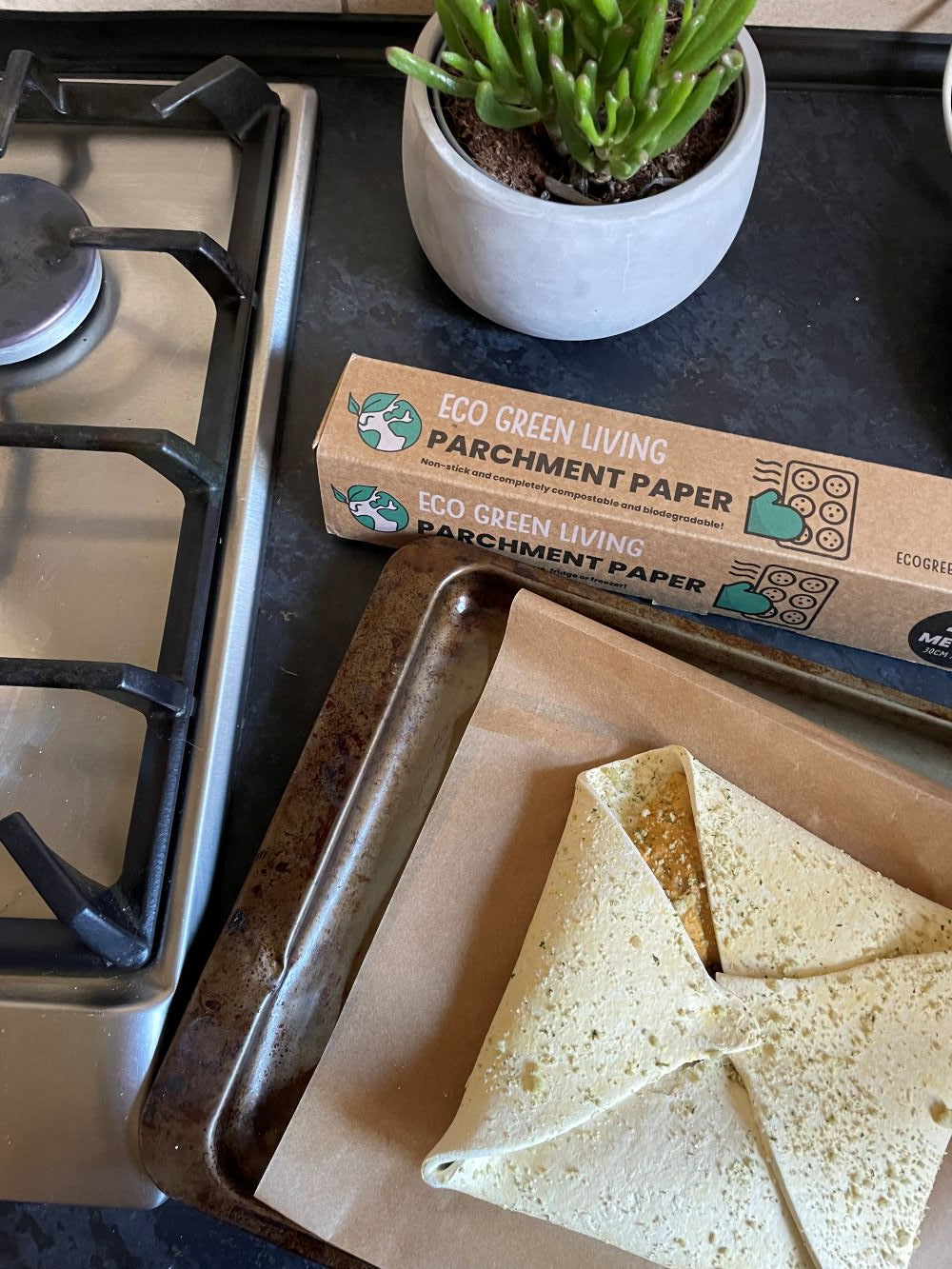Parchment Paper 30cm X 20m, 38gsm | Set of 2 | Brown