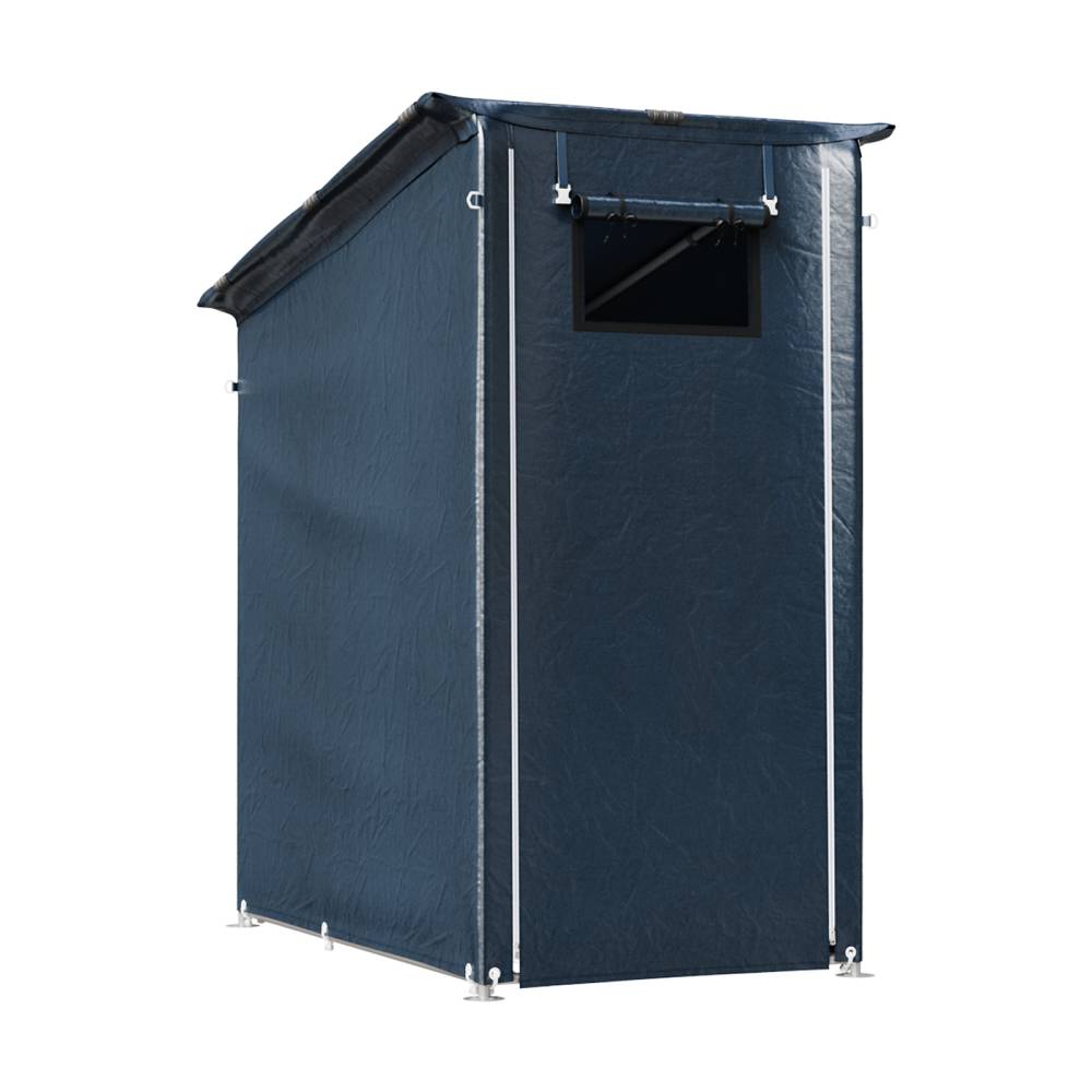 Breeins 3 X 5ft Outdoor Garden Storage Shelter With Roll-up Zipper Door