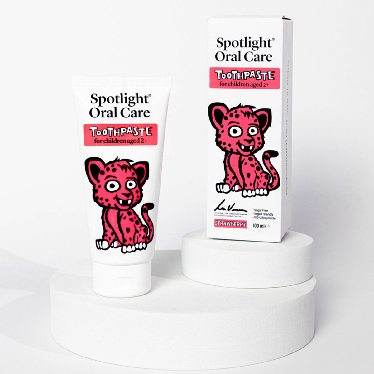 Kids Cheetah Toothpaste - Strawberry 100ml