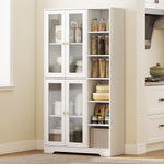 172cm Tall Kitchen Cupboard, Pantry Storage Cabinet | White