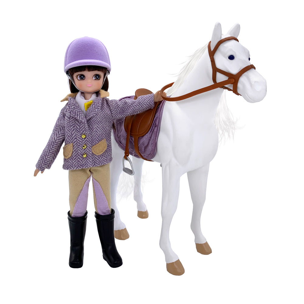 Bigjigs Toys Pony Pal Adventure Set, 18cm Tall