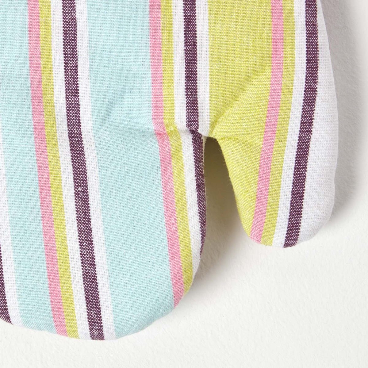Osaka Purple Stripe Cotton Oven Glove