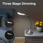 High Vision Desk Light, Silver, 25,000 Hr Led Panel | Silver