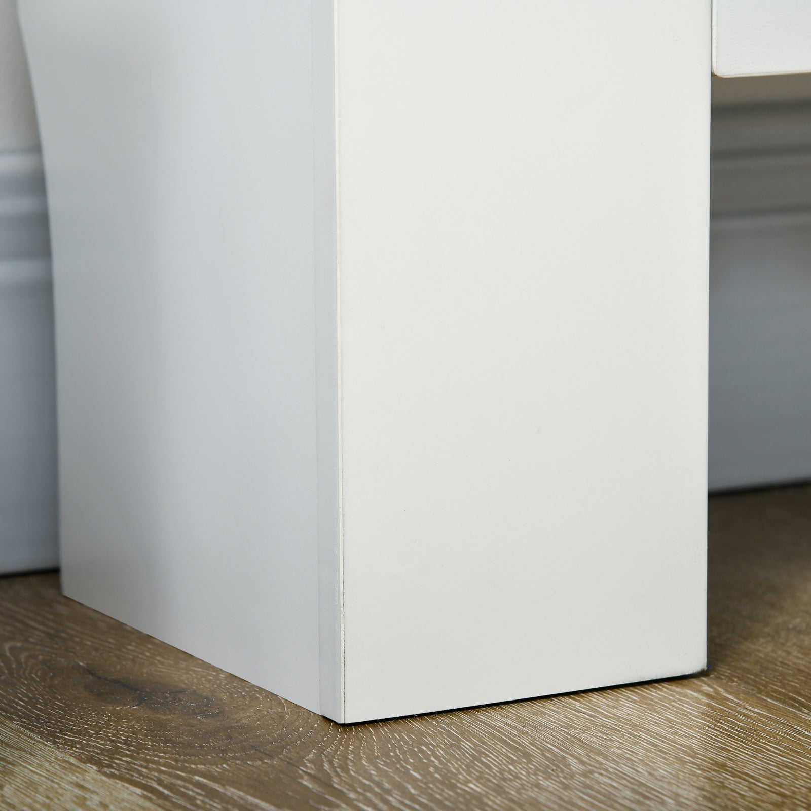 Extendable Radiator Cover Cabinet Slatted Design