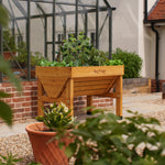 Raised Wooden Planter - Small Classic | Natural