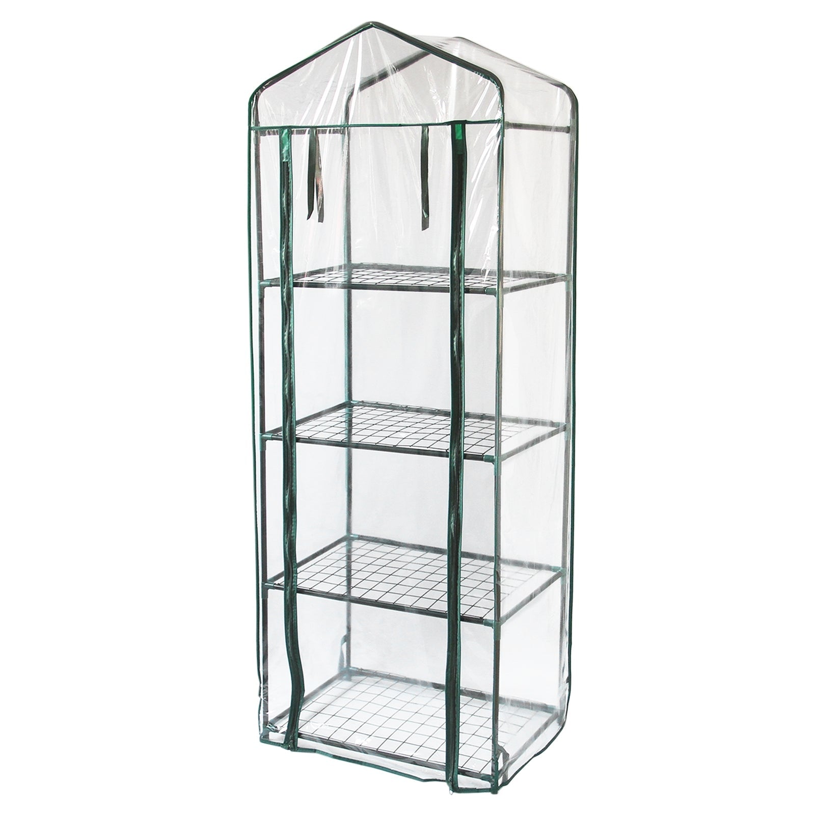 Mini Greenhouse 4 Tier With Plastic Cover