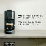 Coffee Pod Machine With One Touch Operation | Black