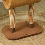 Cat Tree, 98cm Deer Themed Cat Tower For Indoor Cats And Kittens