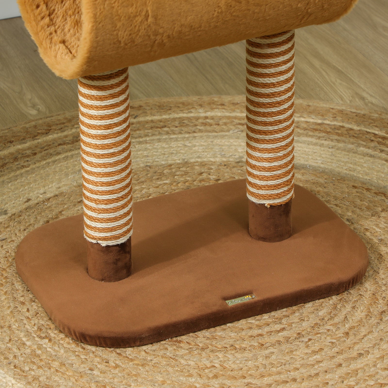 Cat Tree, 98cm Deer Themed Cat Tower For Indoor Cats And Kittens