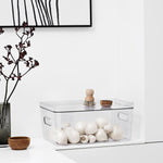 Compact Clear Lid For Large Storage Box, Bpa Free & Recycled Plastic