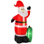 Inflatable 7.5ft Santa Claus Xmas Decor Airblown Yard
