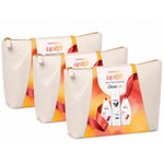 Uplift Beauty Bag Gift Set With Body Wash And Lotion, 3 Piece | Set of 3