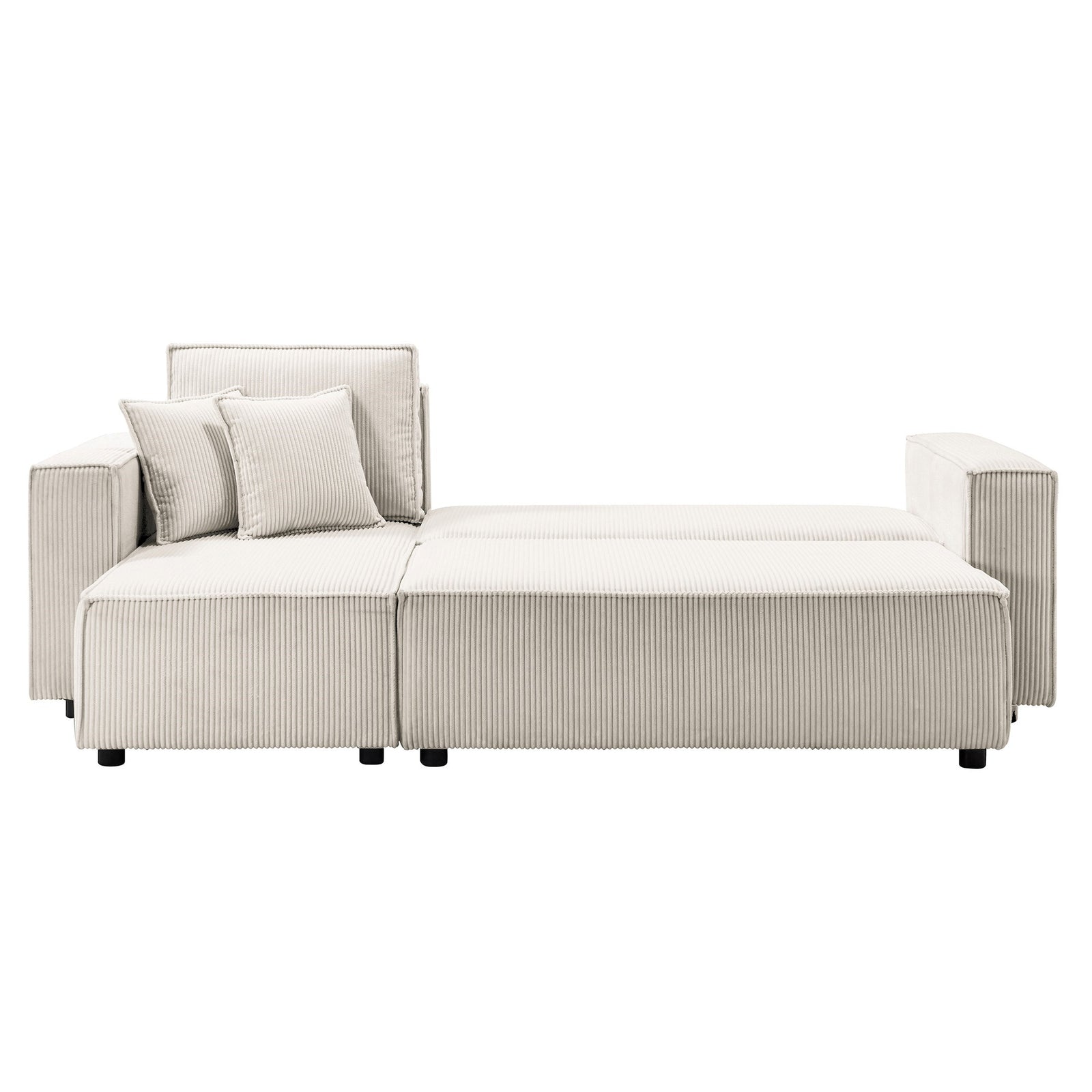 Hanna Reversible Corner Sofa With Sofa Bed | Corner | Cream