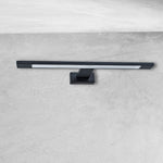 Shine Black Led 7w Wall Lamp Stylish Matt Black Light With Ip44 Rating Perfect For Mounting Above A Bathroom Mirror