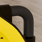 Mini Exercise Bike Portable Pedal Exerciser For Legs | Yellow