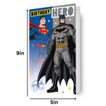 Justice League Fold Out Birthday Card Official Product