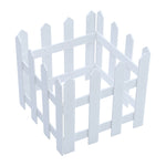Wooden Christmas Tree Picket Fence For Family Holiday Decoration