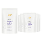 Body + Mind Bath Salts, French Lavender & Oat Milk, 400g | Set-of-6