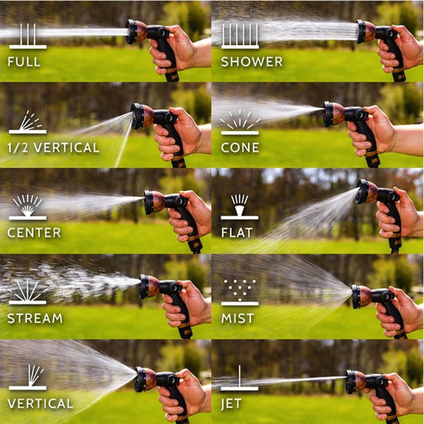 Pocket Hose Thumb Drive 10 Pattern Sprayer
