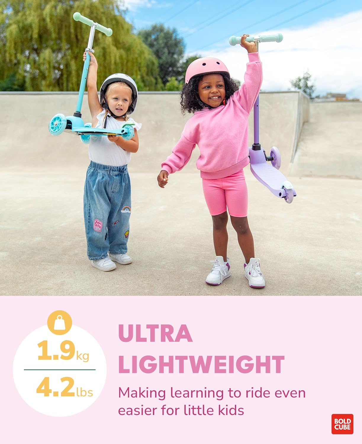 Teeny 3 Wheel Scooter | Pink