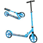 Kids Scooter, Foldable Kick Scooter W/ Adjustable Handlebar | Blue