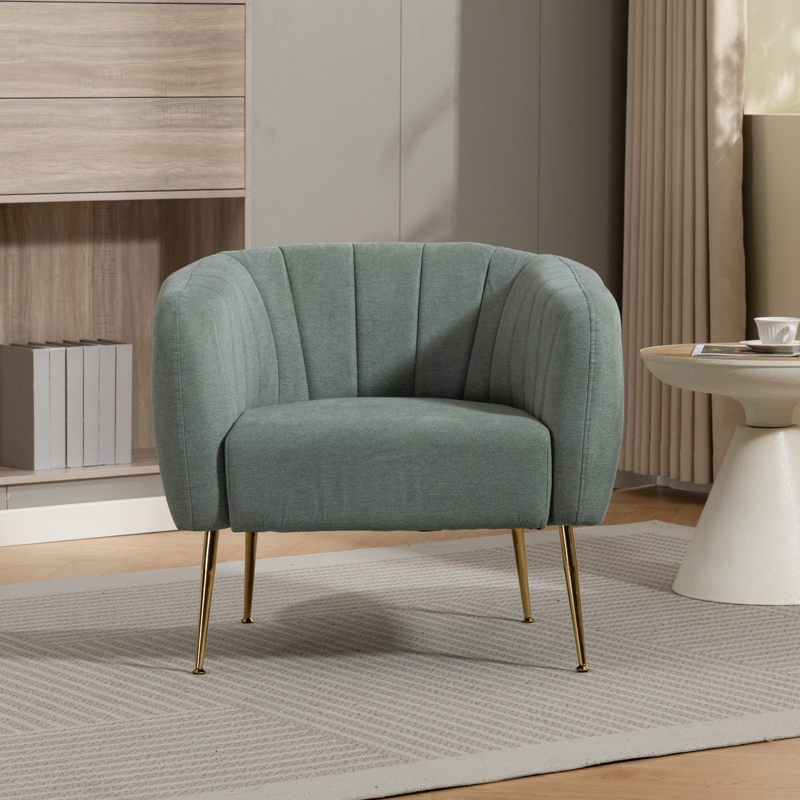 Stanton Accent Chair | Duck Egg