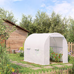 Garden Greenhouse Polytunnel 2.5lx2w M