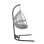 Hanging Rattan Egg Chair | Grey