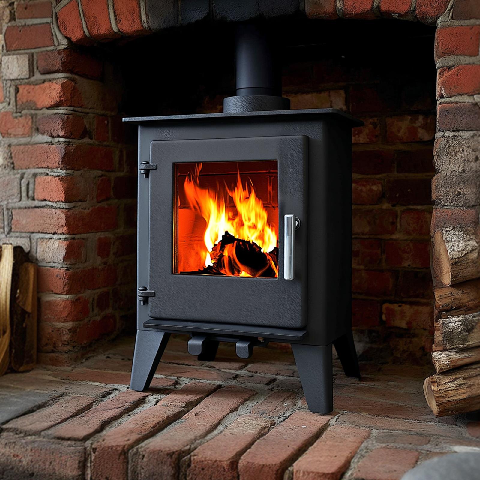 Milano 5kw Steel Multifuel Stove | 5kw | Steel