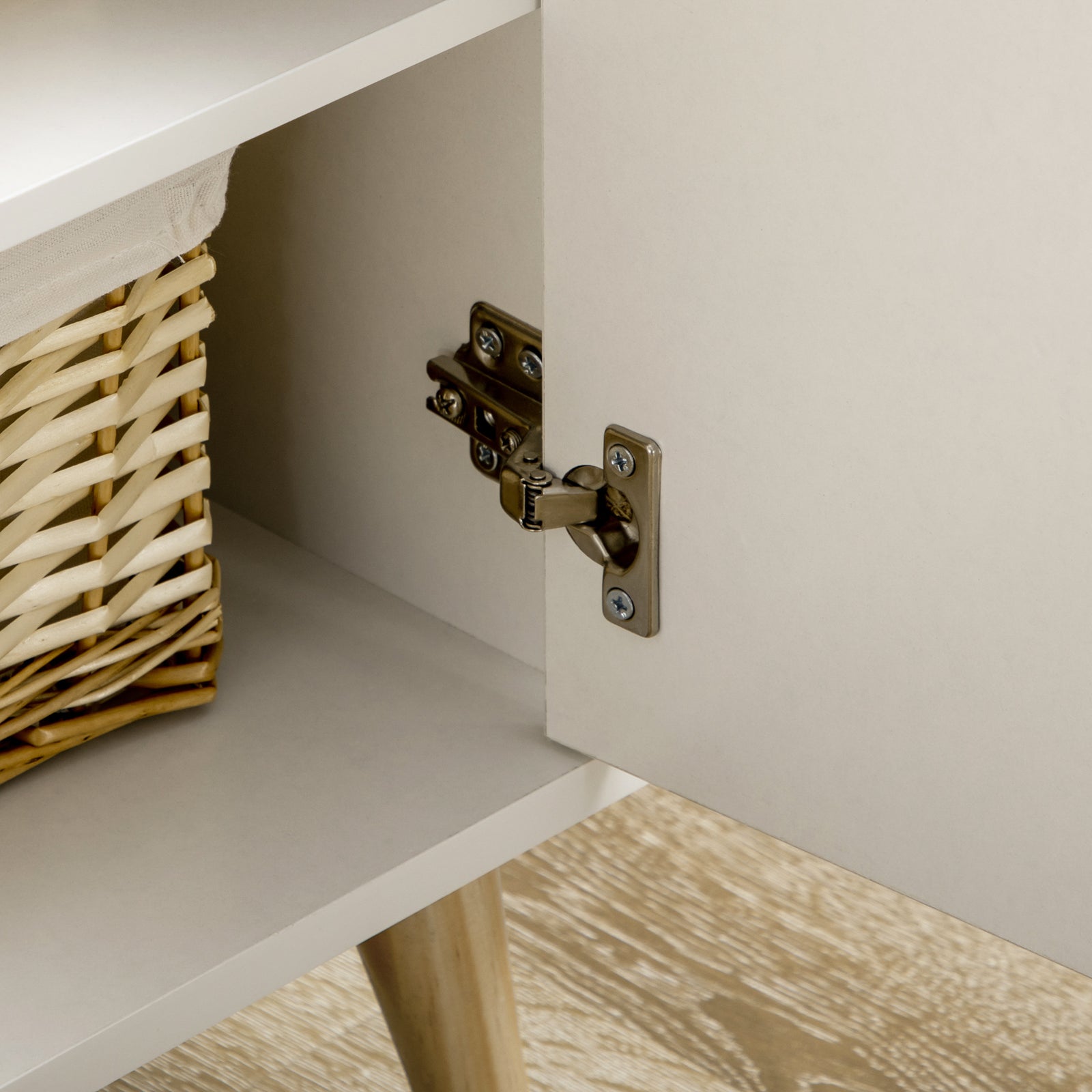 Free Standing Sideboard Storage Cabinet Cupboard With Drawer
