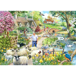 Shepherd's Lane - 1000 Piece Jigsaw Puzzle For Adults