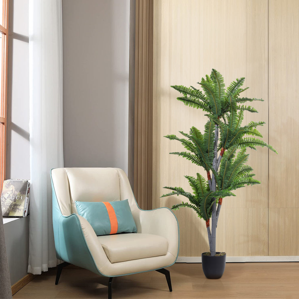 Artificial Persian Grass Decorative Plant In Planter | 135cm