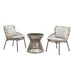 Sagone Patio Bistro Set | Natural