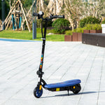 Folding Electric Scooter 120w E-scooter W/ Three Mode Led | Blue