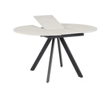 Indoor & Outdoor Living Harley Extendable Dining Table With 4 Erica Chairs