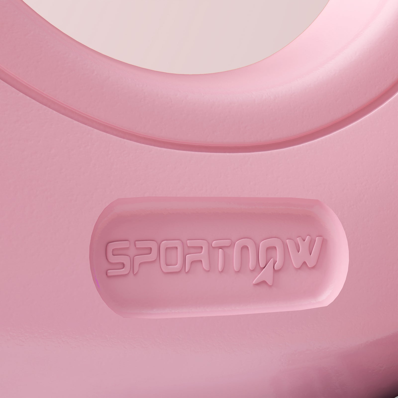 Soft Kettlebell W/ Wide Handle, For Home Gym Strength Train | Pink