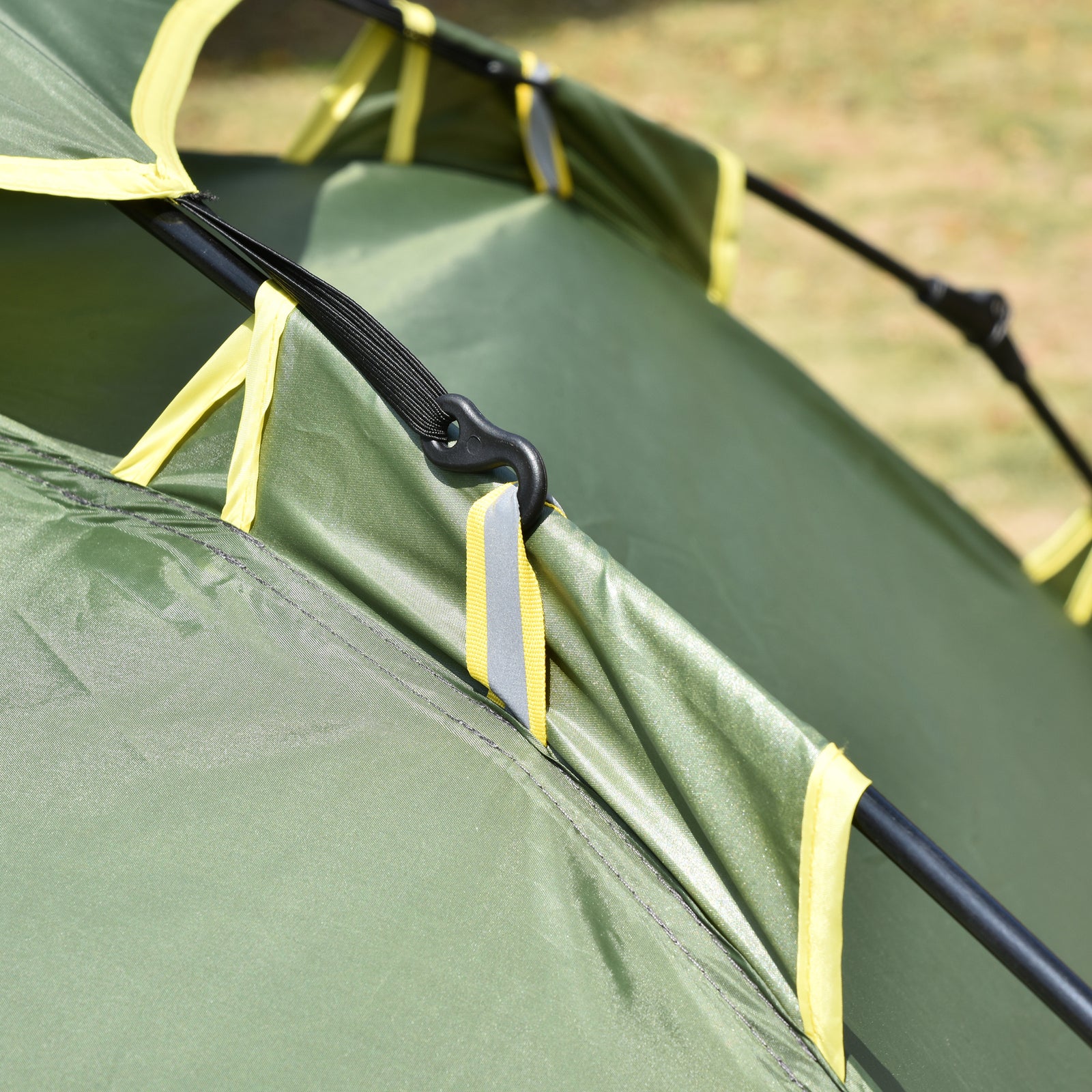 2 Man Pop Up Tent Camping Festival Hiking Travel Shelter