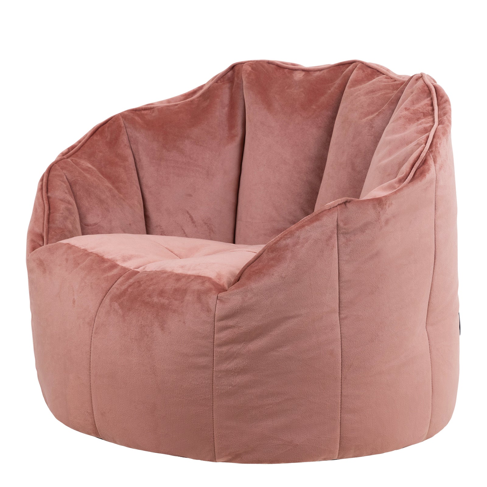 Sirena Scallop Chair Bean Bag | Pink