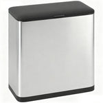 8l Hanging Kitchen Bin, Rubbish Bin W/ Stay-open Lid For Under Sink | Silver