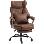 Big And Tall Office Chair With Lumbar Support | Dark Brown