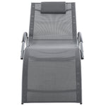Lounger Chair W/ Removable Pillow | Dark Gray