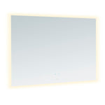 Illuminated Bathroom Mirror 80 X 100 Cm, Rectangular