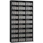 HOMCOM 835 Cd/500 Dvd Storage Unit, Blu-ray Media Storage Shelf